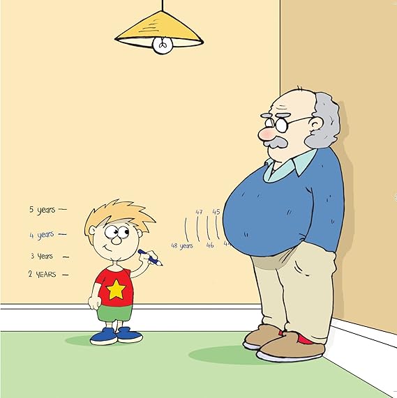 Twizler Carte Humoristique Avec Petit Fils Grand Pere Toise Et Biere Ventre Carte Vierge Carte D Anniversaire Humour Card Carte D Anniversaire Carte De Fete Des Peres Card Amazon Fr Fournitures