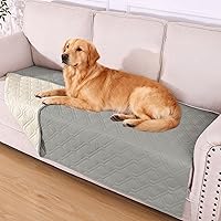 Vista 52 de hyha - Manta impermeable para cama de perro, mantas suaves para mascotas, funda impermeable para sofá para perros, fundas reversibles lavables