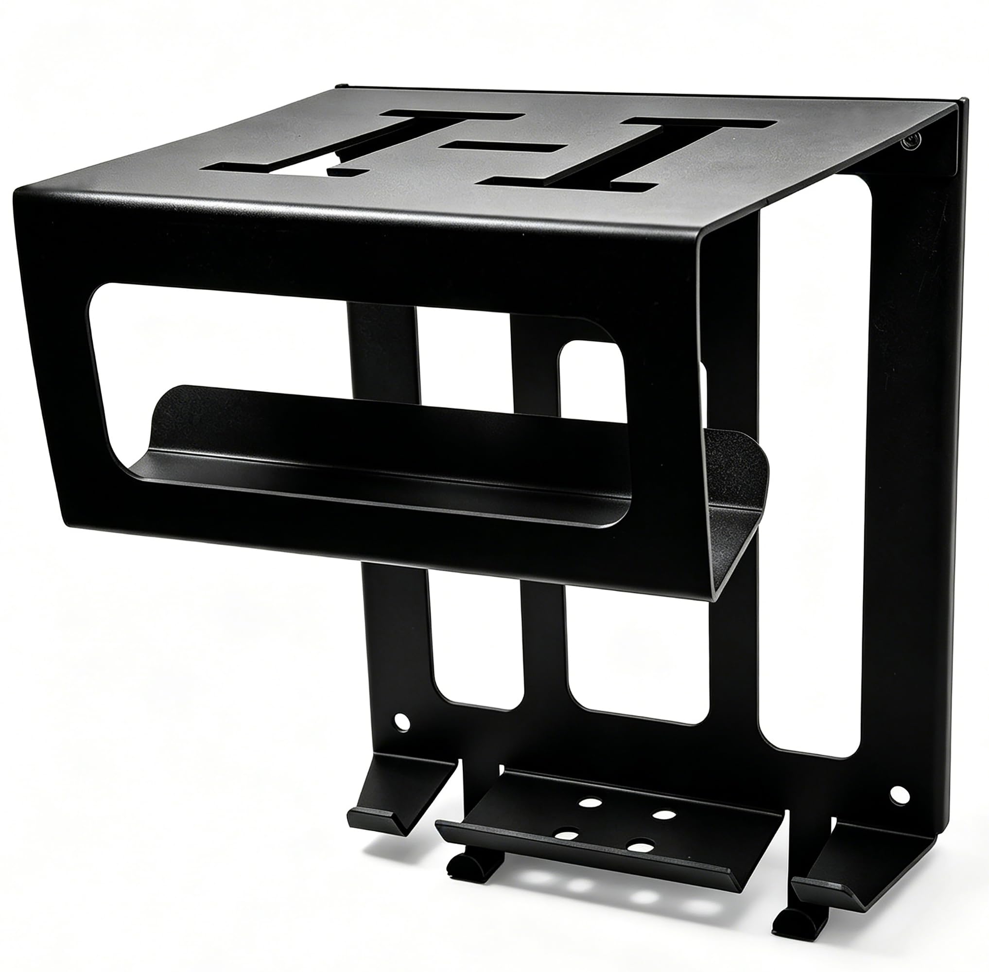 Portabici per bici da strada Supporto a parete Bike Rack Bike Hanger con ripiano per casco Scarpe e accessori Staffa da parete per garage interno