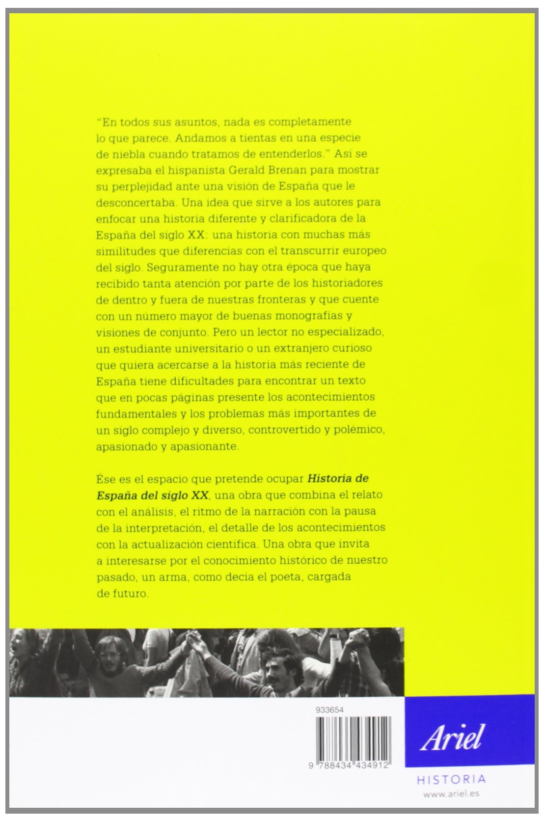 Historia de España en el siglo XX: 1 (Ariel Historia)