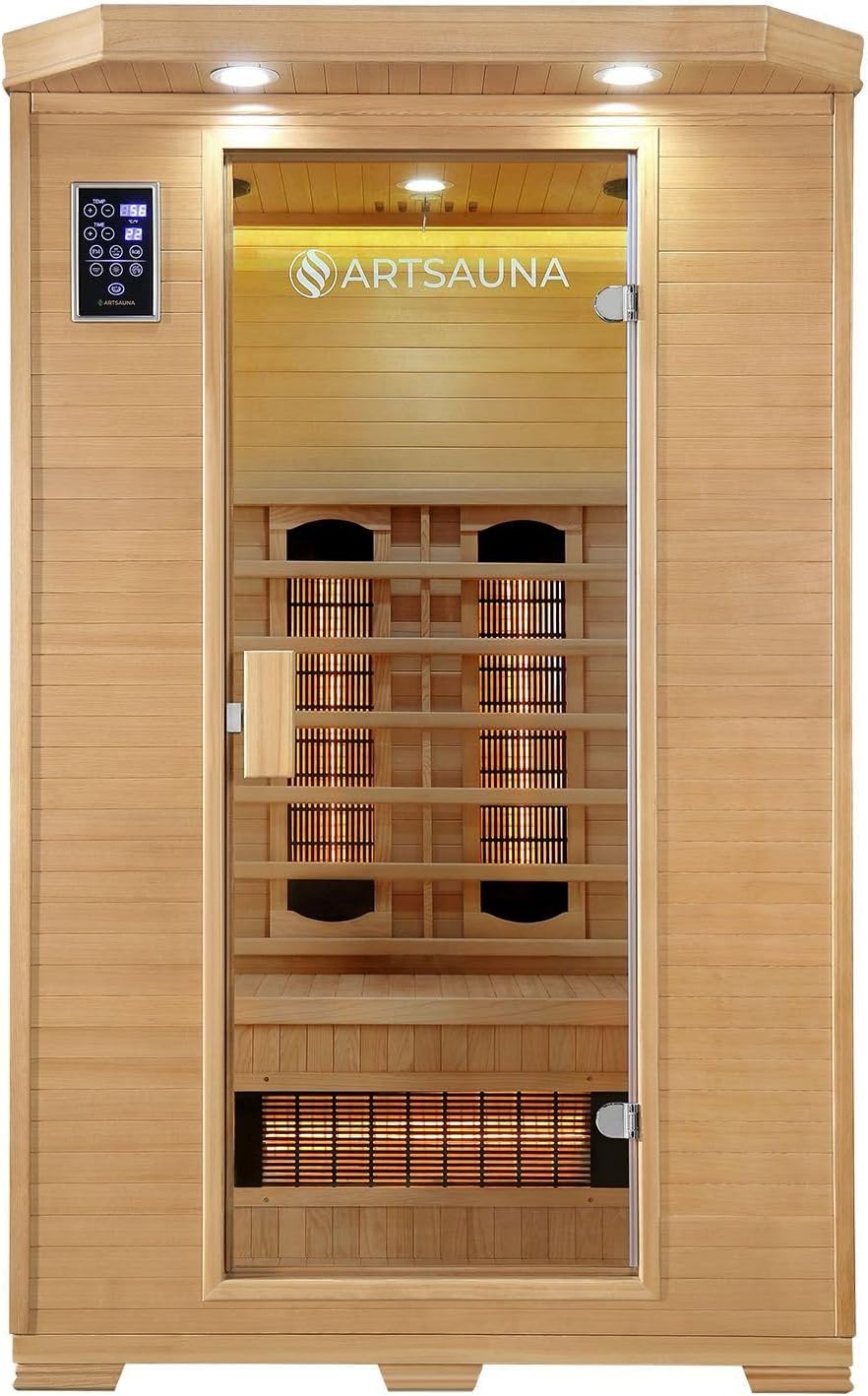 Infrarot-Saunaheizung 150 W – Kohlefaser, Für Holzwand-Sauna, 64 X 34 Cm