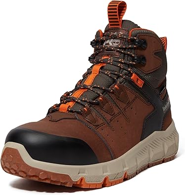 Timberland PRO Mens Tempe Alloy Safety Toe Waterproof Industrial Work Boot