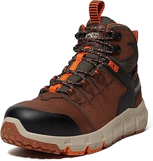 Tempe, Men's, Grey, Alloy Toe,EH, WP, Slip Resistant, 6 Inch Work Boot
