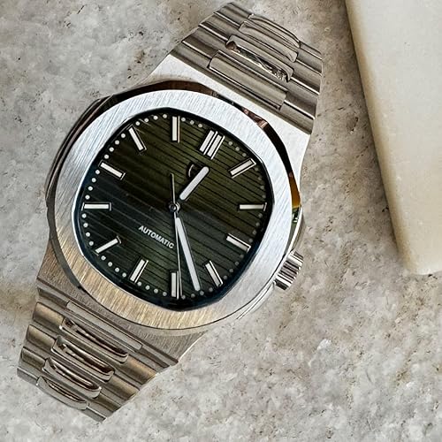 Miniatura 3 de Pagani Design - Reloj automático para hombre, cronógrafo automático, reloj de negocios, pulsera de acero inoxidable para hombre, reloj de zafiro,