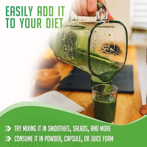 Miniatura 9 de XPRS Nutra Polvo de jugo de pasto de trigo orgánico, cultivado de forma sostenible en los Estados Unidos, jugo de hierba de trigo instantáneo en