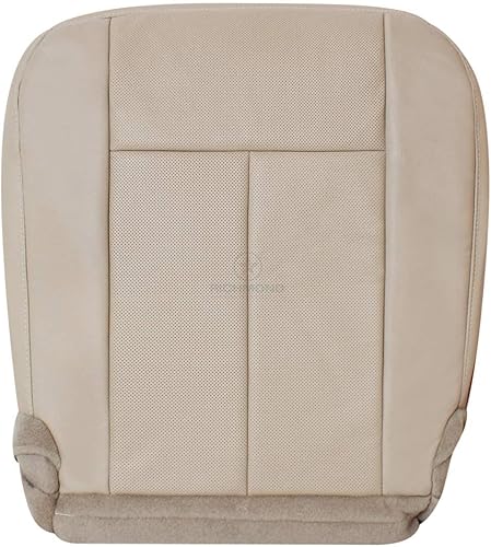 Miniatura 9 de Richmond Auto Tapicería  Funda de asiento de piel de repuesto para lado del conductor, perforada (compatible con 15 16 17 Ford Expedition XLT)