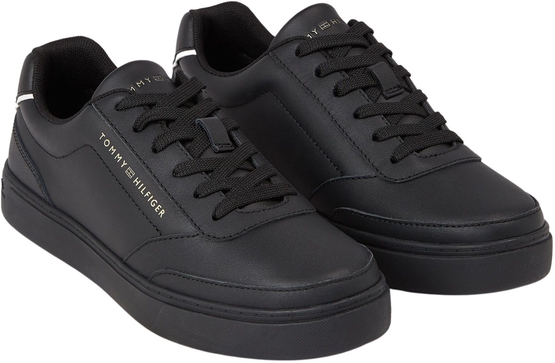 Tommy Hilfiger TH Elevated Classic Sneaker Fw0fw07567, Zapatilla con Suela Cupsole Mujer