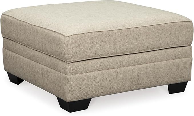 Amazon.com: Signature Design by Ashley Luxora Casual Square Storage Ottoman with Removable Lid, Light Brown : Home & Kitchen