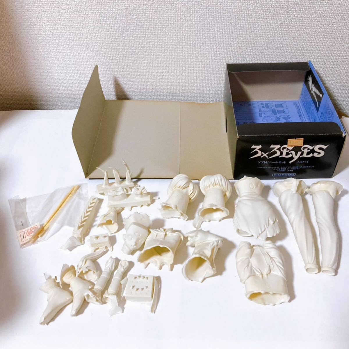 Amazon.co.jp: 海洋堂 サザンアイズ パイ 1/6 未組立 3×3EYES PAI