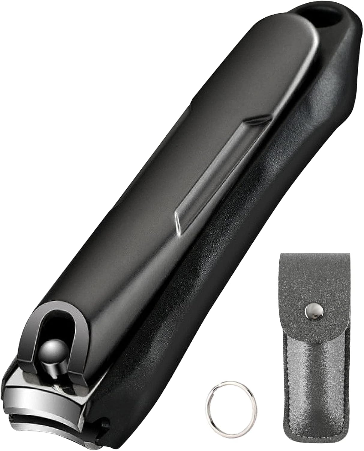 Nail Clippers with Catcher /Stainless Steel Heavy Duty Fingernail and