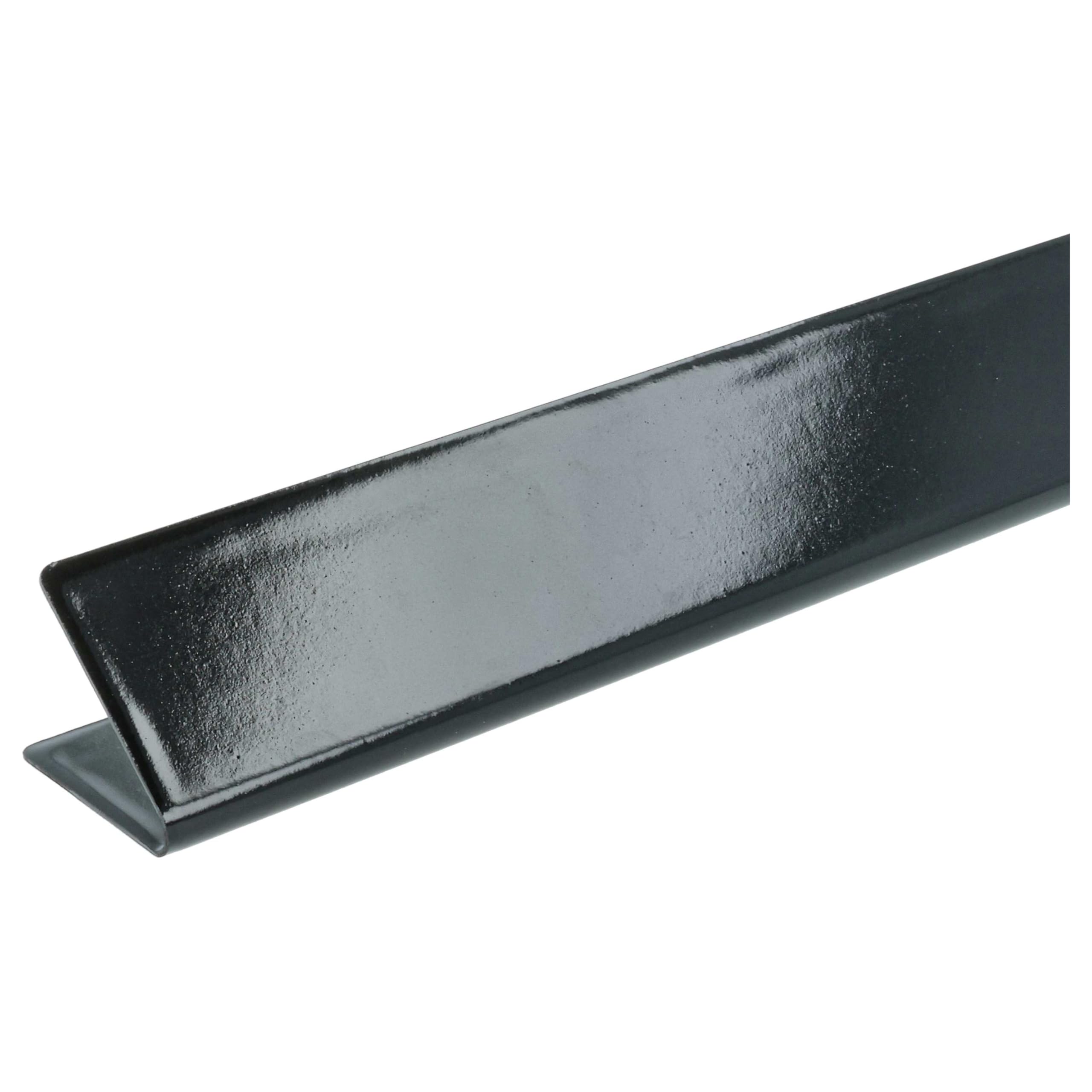 vhbw 5X Aromaschienen kompatibel mit Weber 2371698, 3711001, 241298, 4411001 Gasgrill, Grill - porzellanemaillierter Stahl, 54,5 cm Länge
