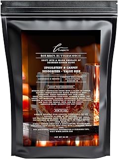 Bourbon & Butterscotch Carpet Freshener Powder Value Size 36 oz | Powerful Odor Eliminator for Home | Upholstery Deodorizer | Carpet Deodorizer | Pet Urine | Cat Litter Box