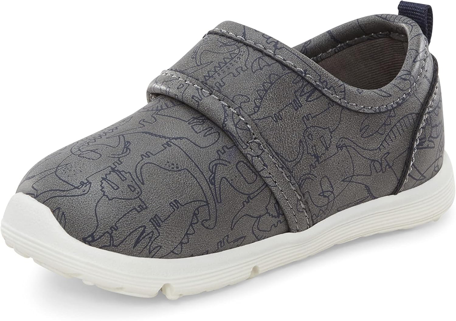 Carter's Every Step Baby Boys Turbo2 Sneaker, Grey, 3.5 Infant
