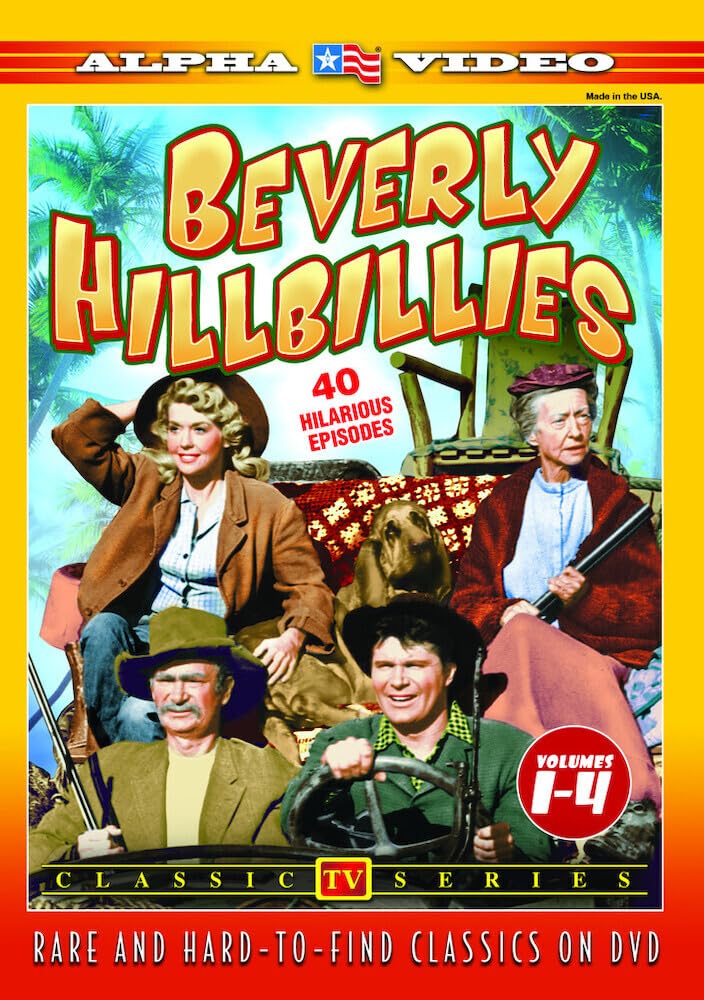 The Beverly Hillbillies: Volúmenes 1-4 en DVD importado de EE. UU.