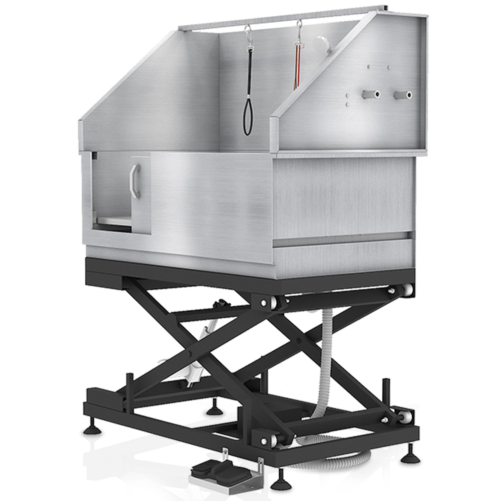 SHELANDY Pet Bathtub Electrical Stainless Steel Dog Wash Station