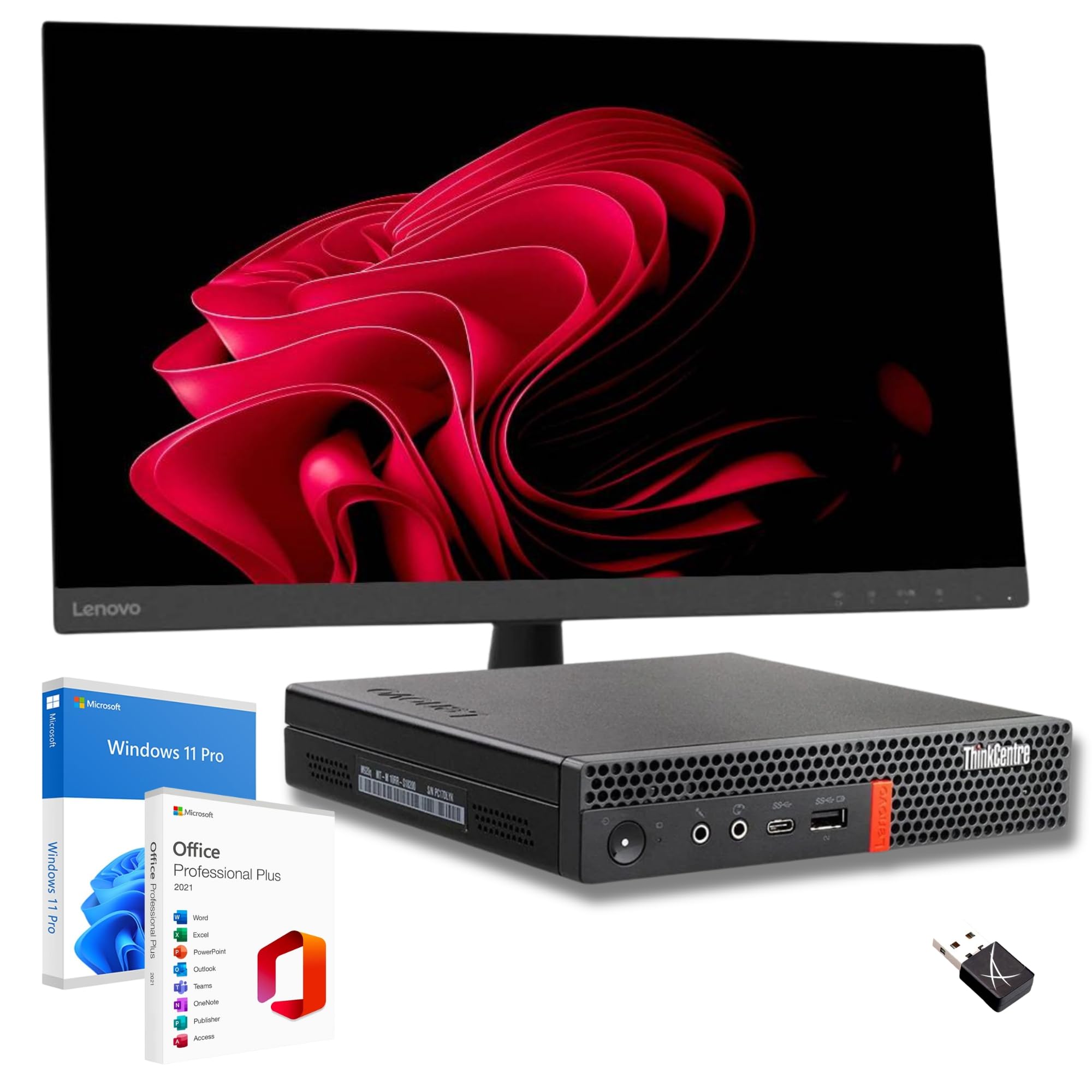 PC Lenovo i7-8700T メモリ16GB SSD256GB Lenovo ThinkCentre M920Q, Tiny (Intel i7 8700T, 16GB RAM, 256GB