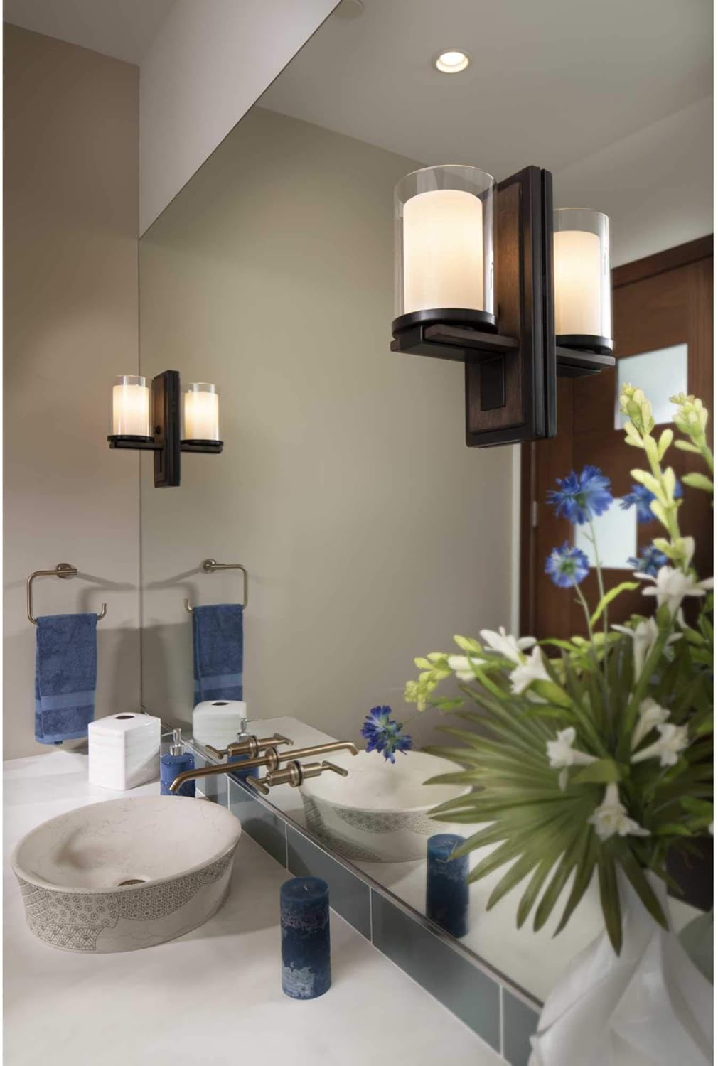 Best Deal π Progress Lighting P710015-020 Mast Wall Sconces, Bronze Black Friday Sale 2022 Progress Lighting P710015-020 Mast Wall Sconces, Bronze