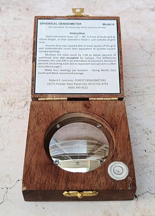 Generic Forestry Suppliers Spherical Crown Densiometer, Convex