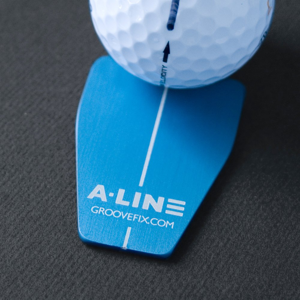 GrooveFixAline Putt Alignment Marker (Blue)