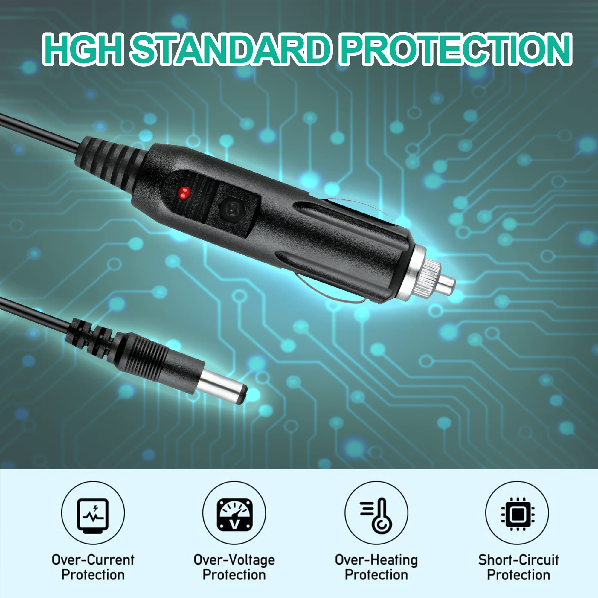 Guy-Tech Car DC Adapter Compatible With SNAP ON MT2500 SNAPON - Foto 3