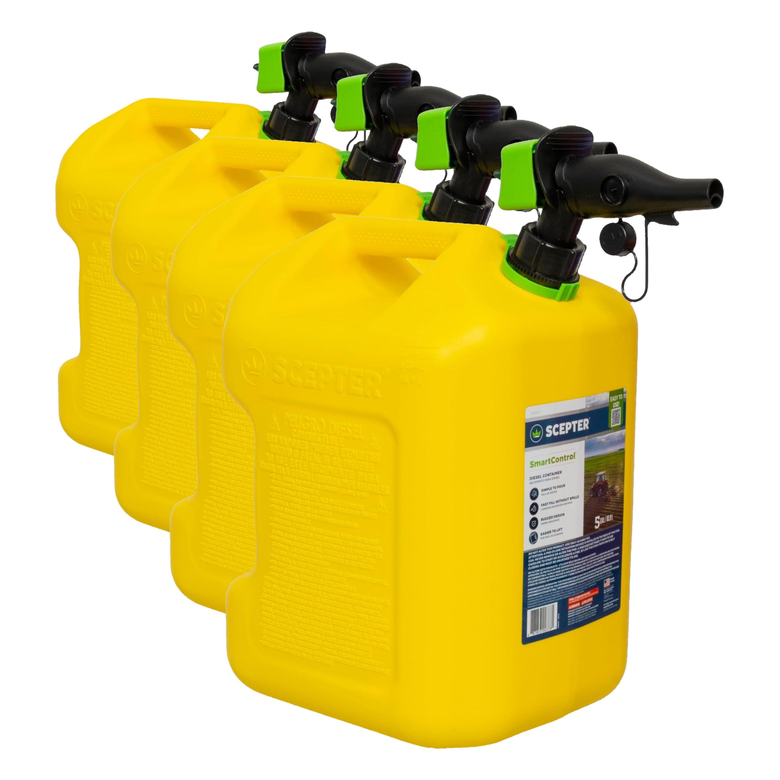 Amazon.com: Scepter FSCD552 Fuel Container with Spill Proof