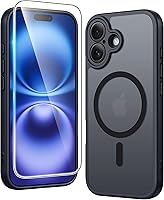 Vista 176 de FNTCASE Funda para iPhone 15 Plus: Fundas magnéticas transparentes para teléfono con protector de pantalla compatible con Magsafe Slim Anti