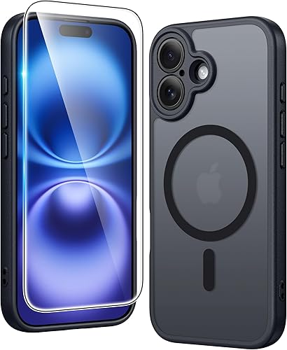 Miniatura 1292 de Fntcase Funda para iPhone 15 Plus y 14 Plus de 6.7 pulgadas, magnética, a prueba de golpes de grado militar, antiamarilleo, delgada, protectora