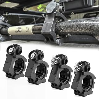 4 Pack Heavy-Duty Lockable Shovel Holder Axe Mount, Anti-Theft Design