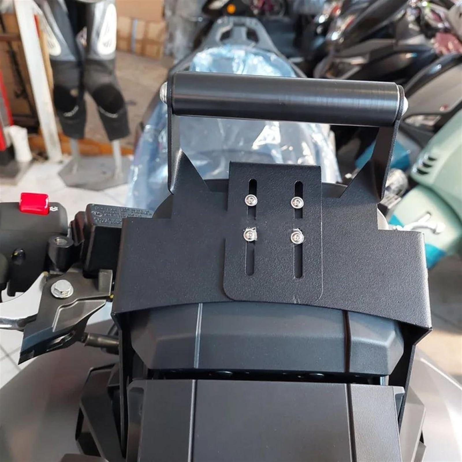 Parabrisas GPS Soporte para ADV350 para ADV 350 Soporte De Navegación Soporte para Teléfono para Navegador De Motocicleta Soporte para Navegación GPS Moto Soporte Manillar(Bracket)