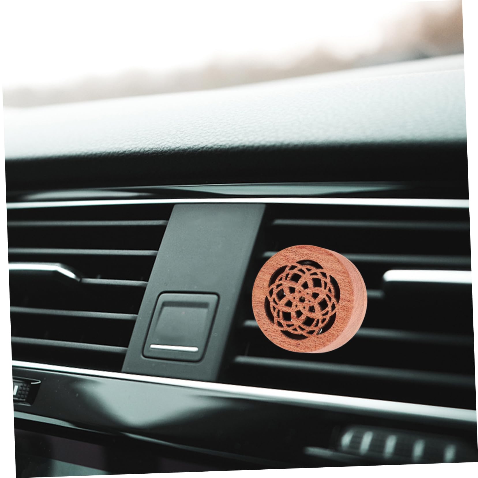 SOLUSTRE 3 Set Di Clip Per Bocchette Di Ventilazione Per Auto Diffusore Per Auto in Legno Clip Di Facile Installazione 2 Pezzi * 3