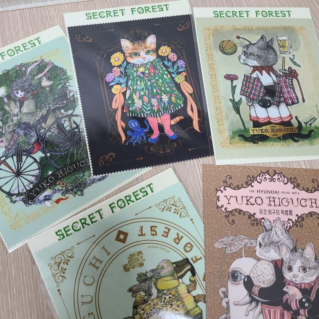 韓国 ヒグチユウコ 韓国限定 マルチクリーナー secret forest 3 セット