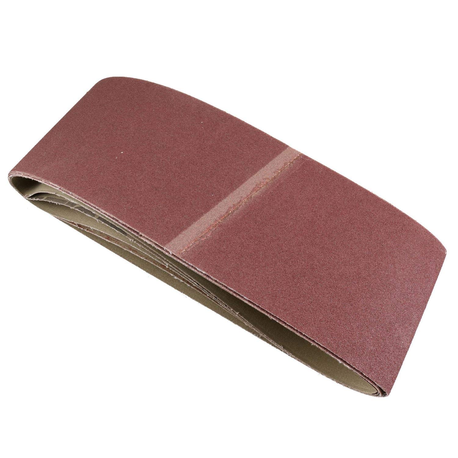 Bandes abrasives 610mm x 100mm grain 120 pour éviter l'encrassement lors du ponçage