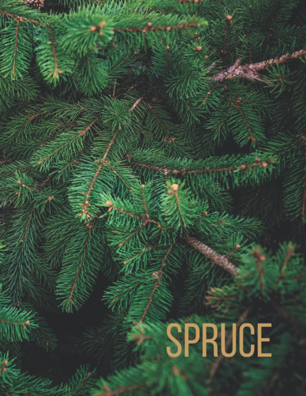 Spruce: Decorative Stacking Book for Coffee Tables & Bookshelves | Perfect for Rustic Woodland & Nature Home Decor & Interior Design (Woodland Nature Series)
