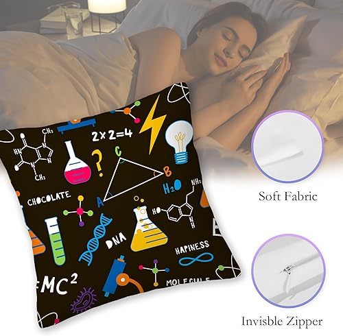 Vista 27 de Juego de 2 fundas de almohada decorativas de 18 x 18 pulgadas, diseño de flor de cerezo para el hogar, sala de estar, cama, sofá, dormitorio