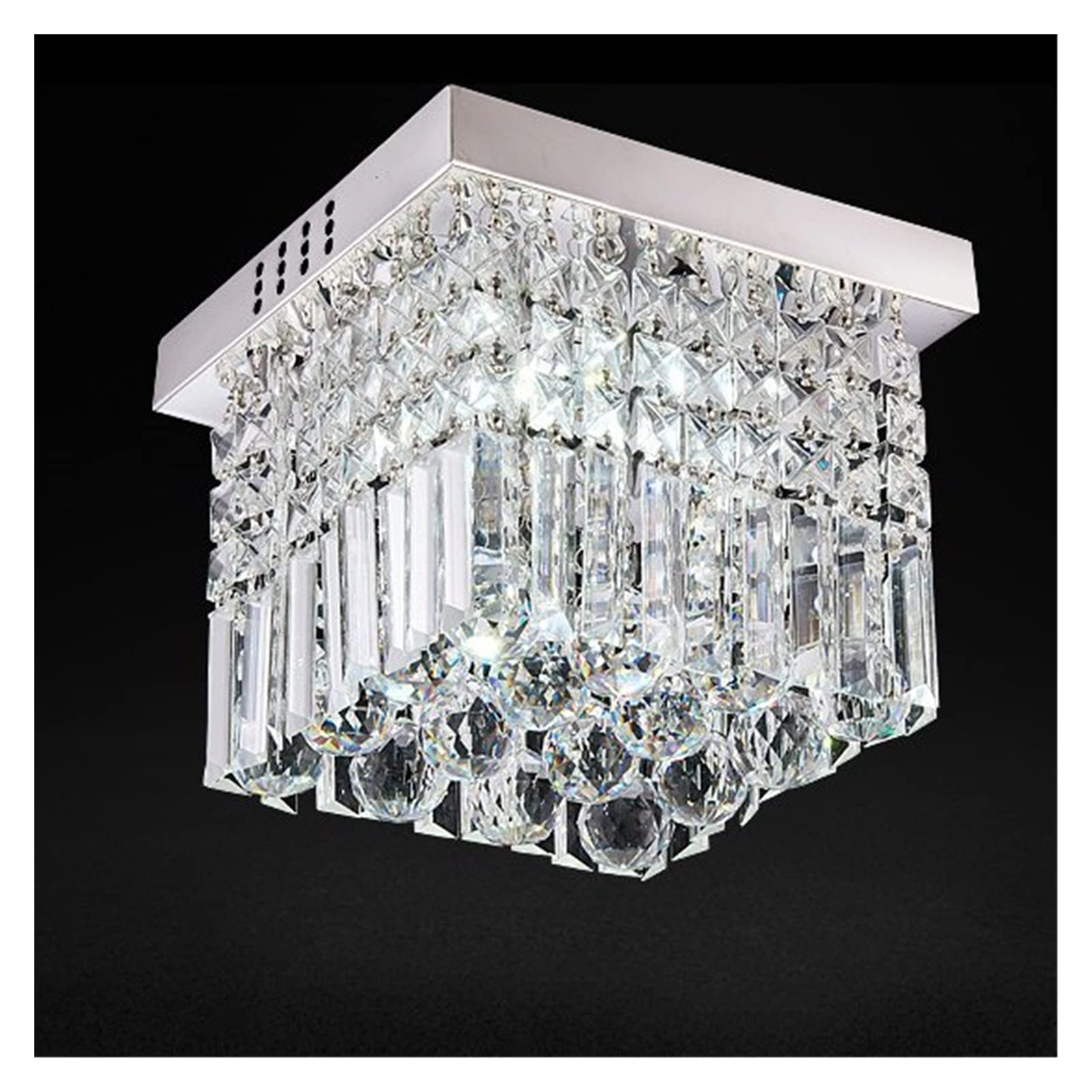 Lustre LED moderne pour remplacer un vieux plafonnier en cristal