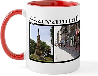 CafePress Savannah 3 Photo Collage Mug 11 oz (325 ml) Ceramic Coffee Mug