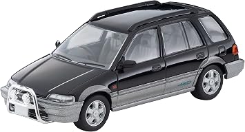 Tomica Limited Vintage Neo 1/64 LV-N293a Honda Civic Shuttle Beagle Black/Gray 94 Finished Product