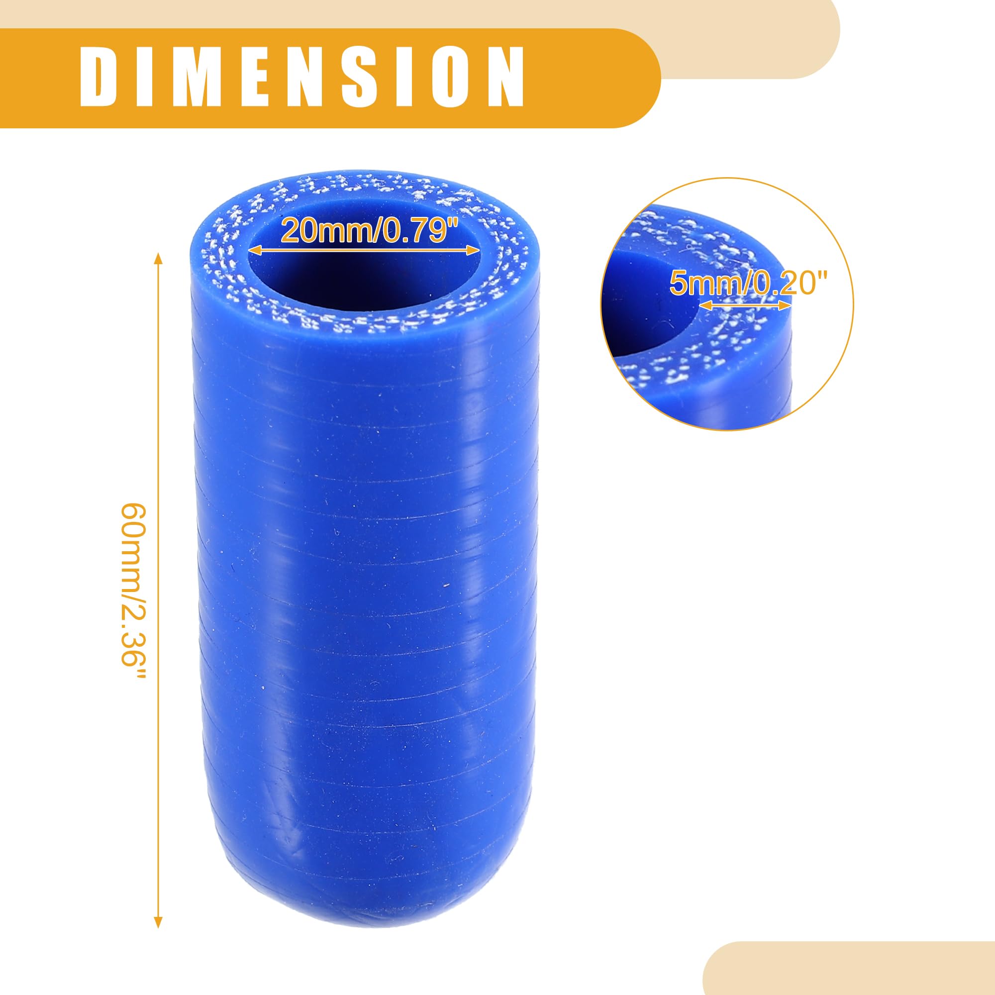 Spezzone 27 Cm Di Tubo Silicone Alimentare De Longhi