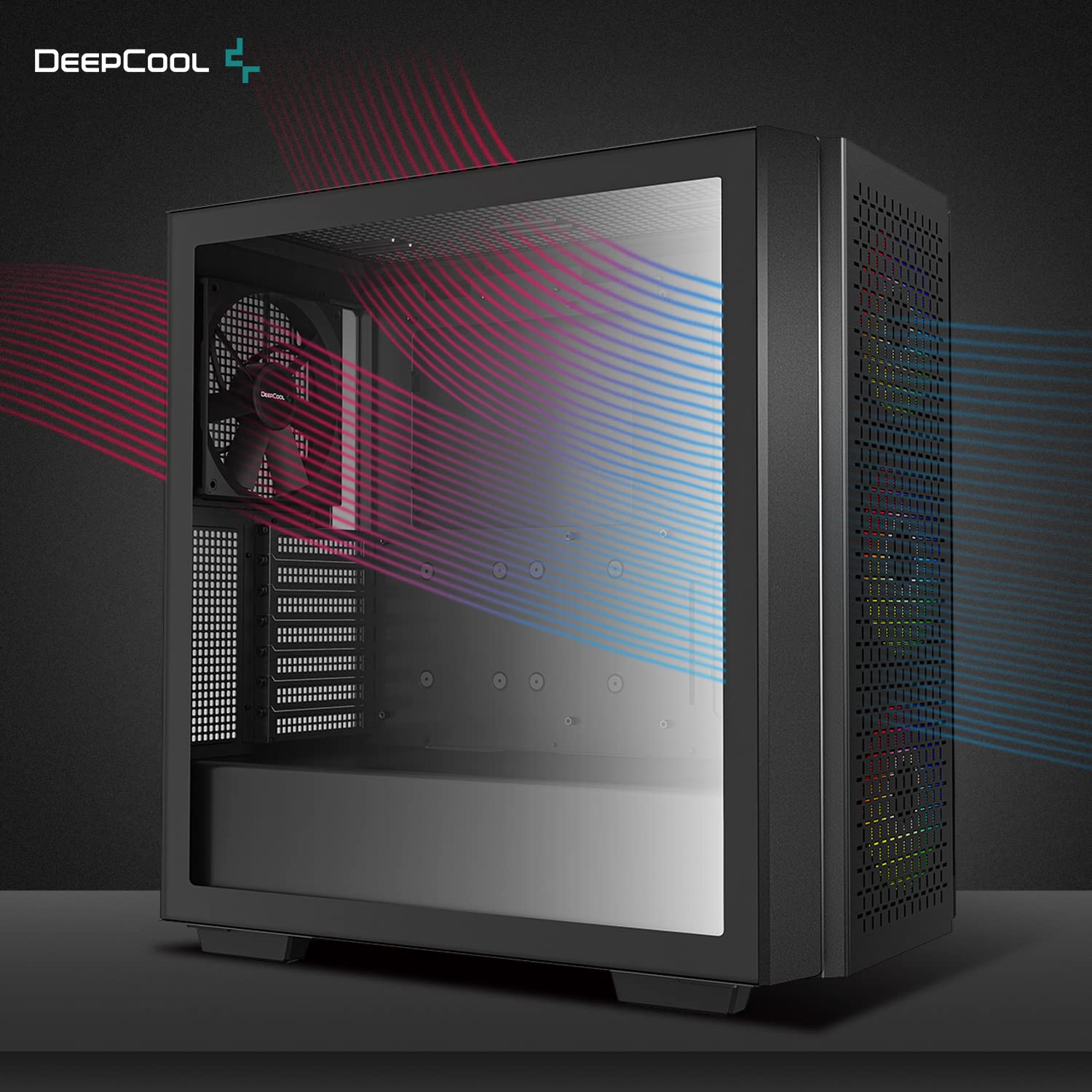 DEEPCOOL CG560, Gaming PC Case Chassis, Mid-Tower, E-ATX Supported ...
