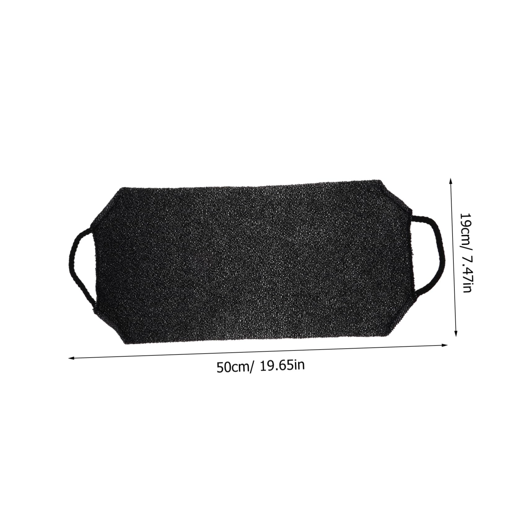 PartyKindom 3Pcs Travel Bathing Towels Stretchable Back Scrubbing Towels for Body Wash Comfortable Durable Exfoliating Cloths for Skin Cleaning for Home Dorm Use