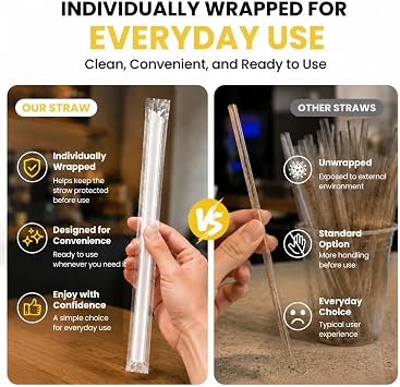 100 Pack 16 oz Plastic Cups with Lids and Straws, Clear Disposable Plastic Cups, Heavy Duty Iced Coffee Cups with Leak-Resistant Lids, Cold Drink Cups for Smoothies, Juice, Soda & Party To Go