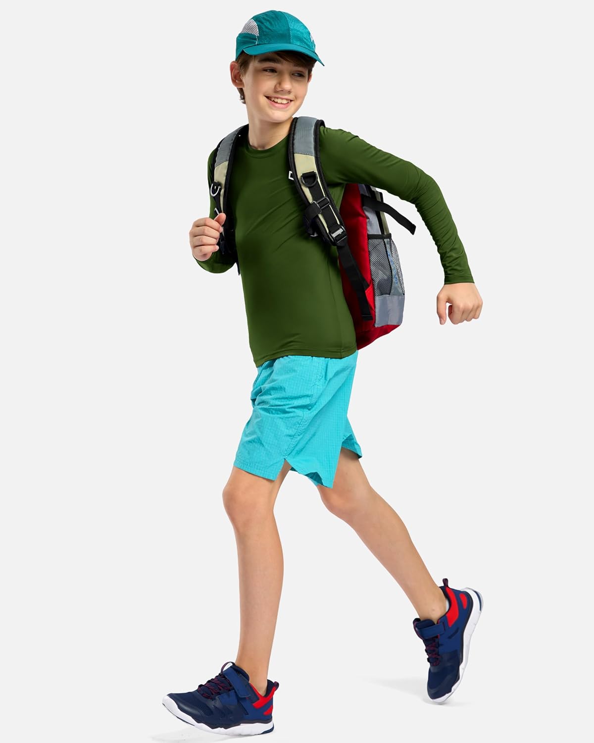 G Gradual Boys Youth Compression Shirt Long Sleeve Football Baseball Undershirt Quick Dry Sports Base Layer for Boy - Image 2