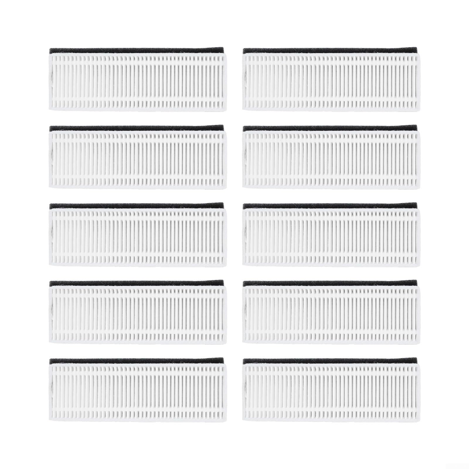 HogarTech 5/10 Pack Replacement Filter Set For Laresar Evol 3 Robot Vacuum Cleaner Washable Filter Accessories(10 PACK)