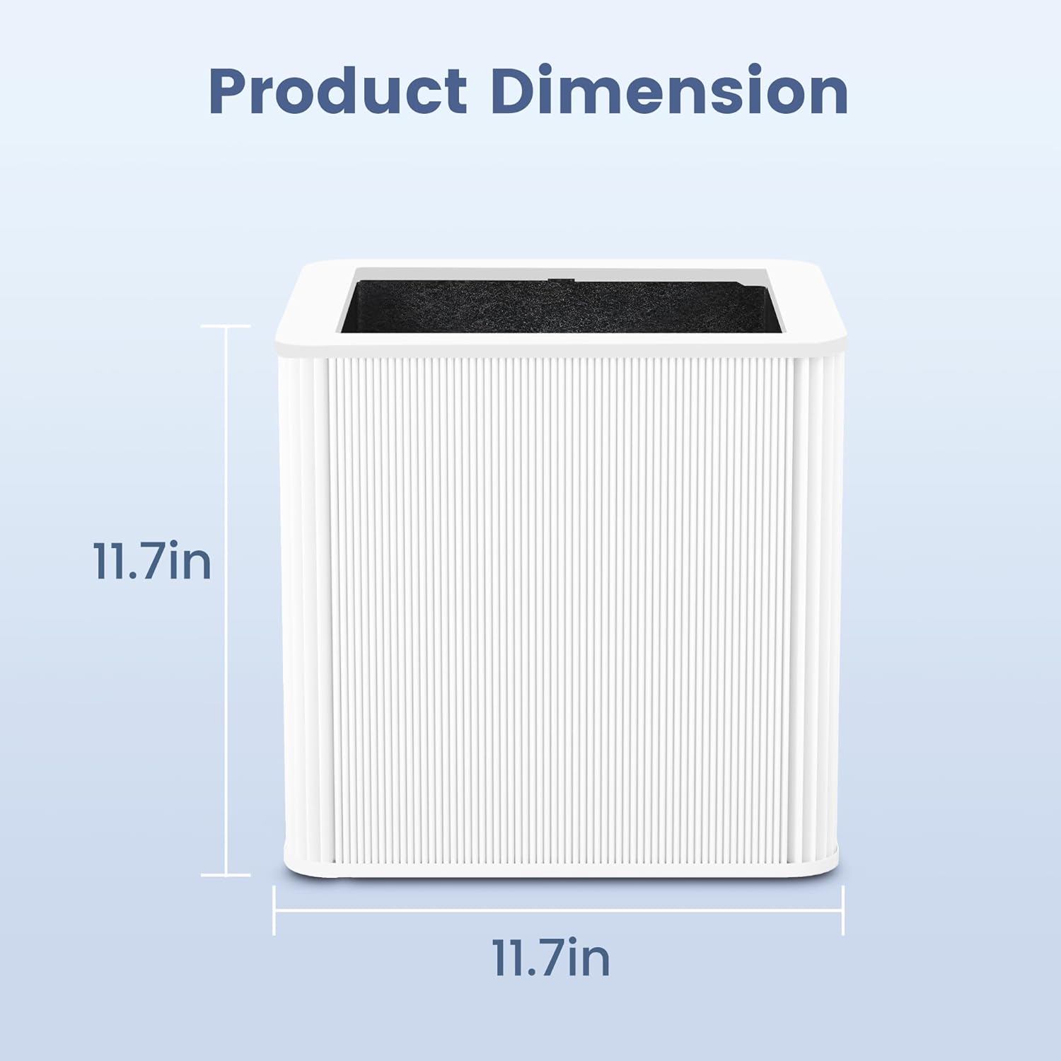 211+ Filter Replacement Compatible with Blue Pure 211+ and 211+ Auto Air Purifier, 2-Stage Filtration System of H13 True Filter & Activated Carbon Filter, 1 Pack - Image 4