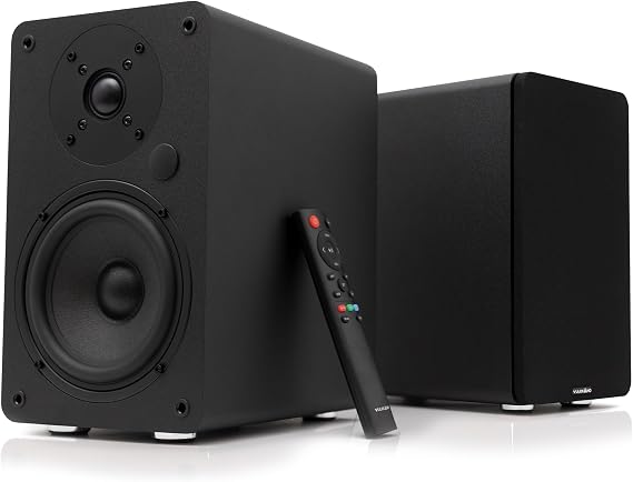 VULKKANO A5 ARC Active Speaker Black (HDMI ARC,RCA Bluetooth,Optical,USB,Sub Out)