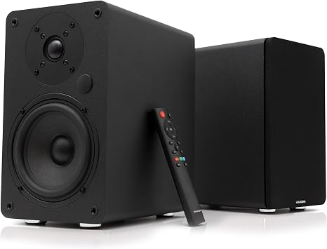 VULKKANO A5 ARC Active Speaker Black HDMI ARC,RCA Bluetooth,Optical,USB,Sub Out