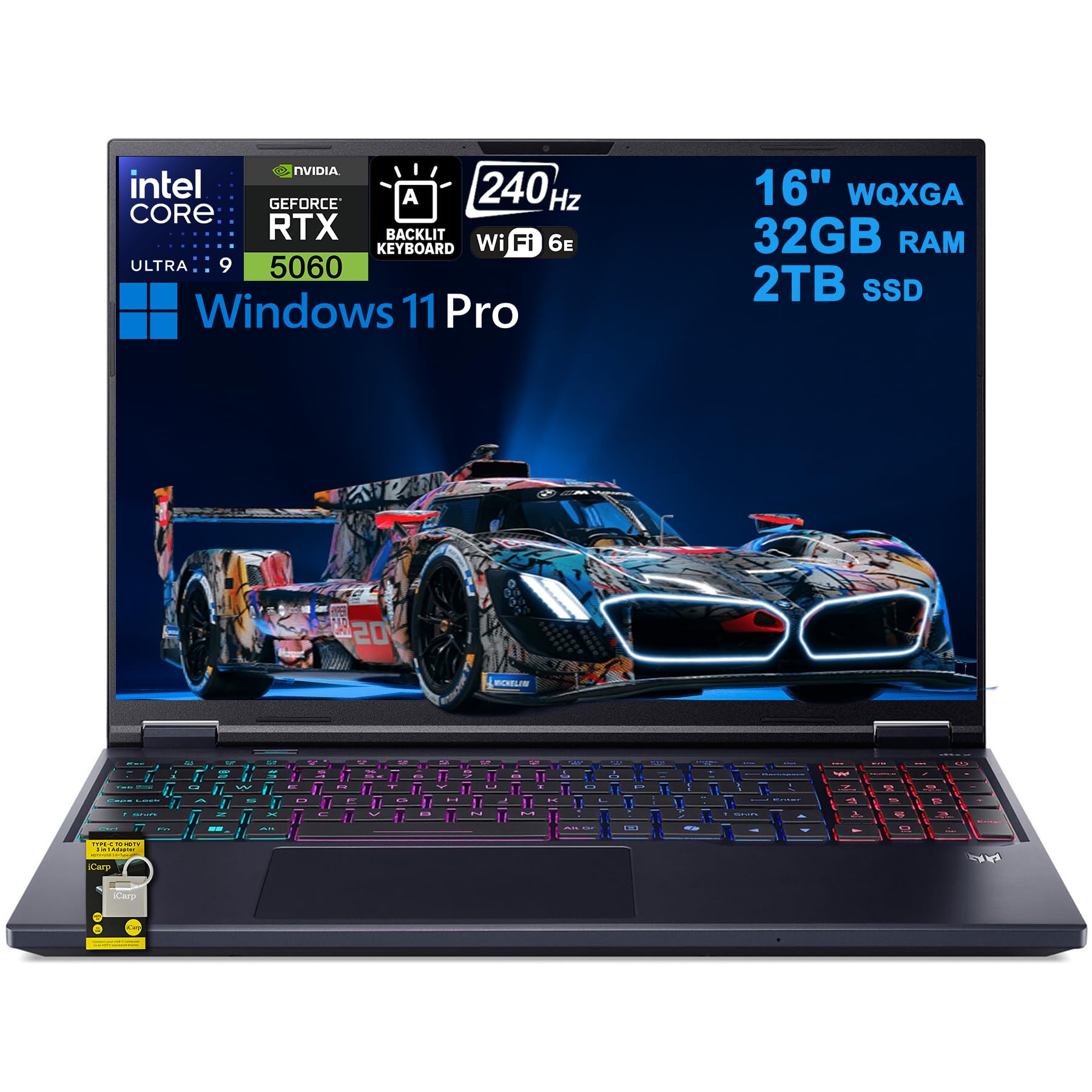 新品未開封！超軽量！acer製16インチ3.2K有機EL液晶高性能ノートパソコン Amazon.co.jp: acer Predator Helios Neo 16S AI ゲーミング ノート