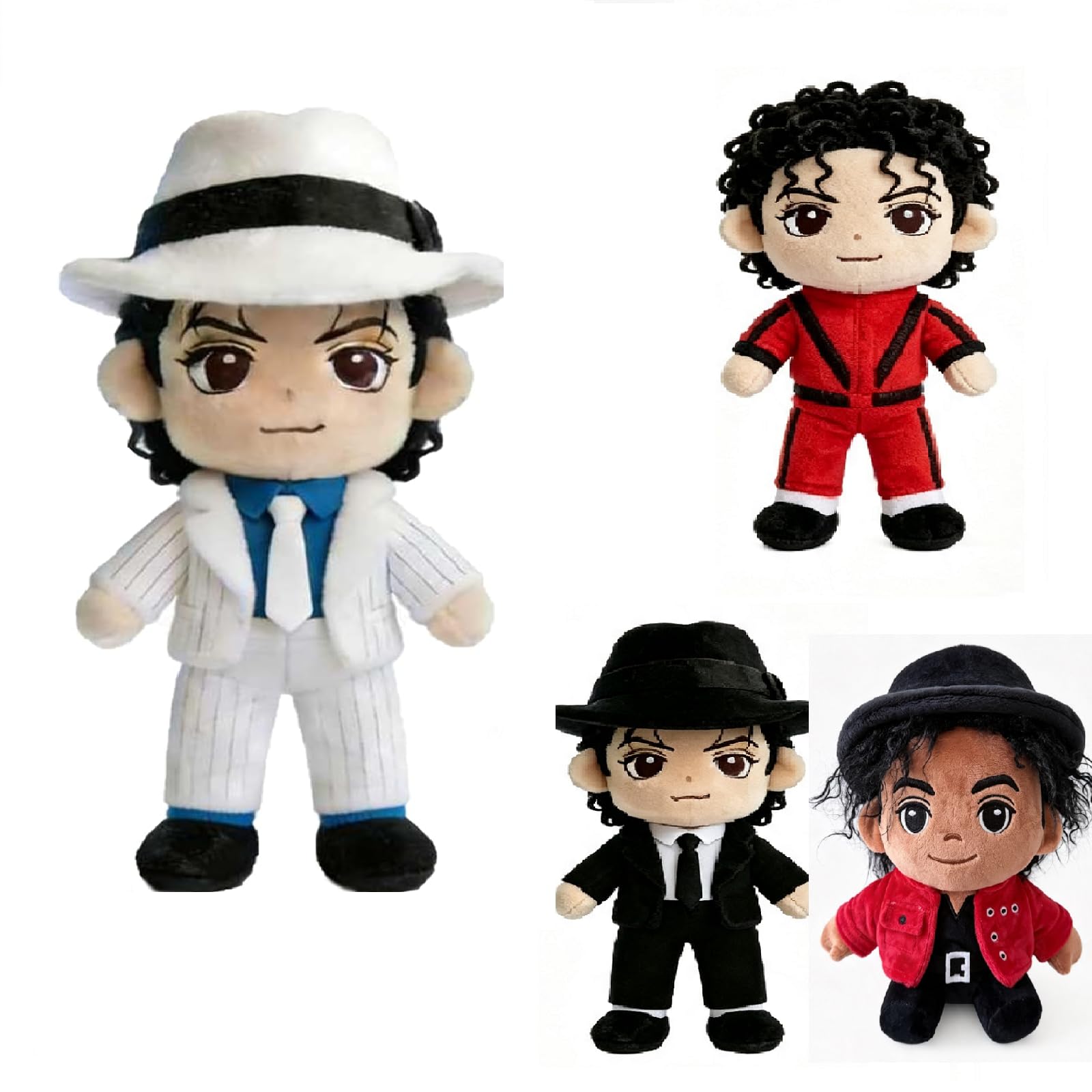 Michaell Plush Pillow, Plush Plush Toy Pillow King of Music Plushies (wh)