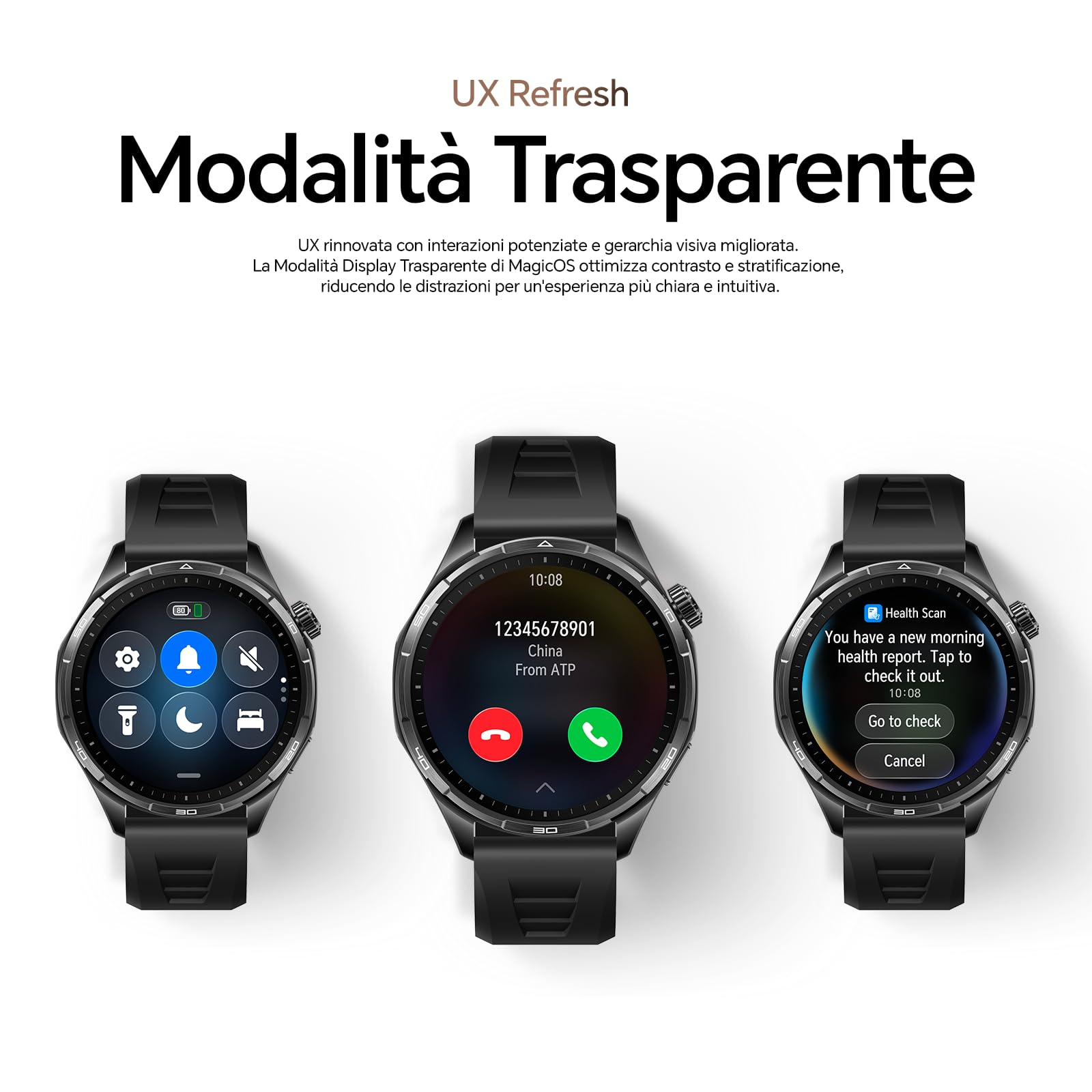 HONOR Watch 6 Smartwatch, 35 Giorni Autonomia, Display 1.46'' LTPS 3000 Nit | Dual-Band, Calcio Pro e Badminton, 120+ Sport, GPS, 46.5mm, 10.8mm Sottile, Monitoraggio Salute