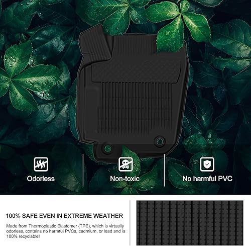 Miniatura 67 de KIWI MASTER Alfombrilla de maletero de carga para Toyota RAV4 2013-2018 Reemplazo OEM PT908-42135 para todo tipo de clima, alfombrillas TPE Slush